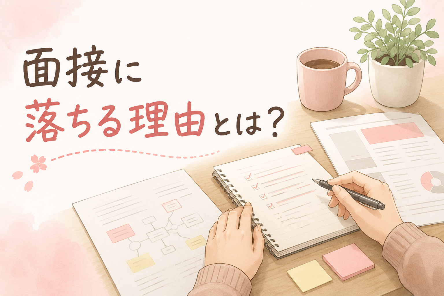 就労継続支援A型の面接に落ちる理由を解説する記事のアイキャッチ